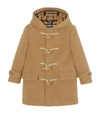 BURBERRY KIDS DOUBLE-FACED DUFFLE COAT,15475272