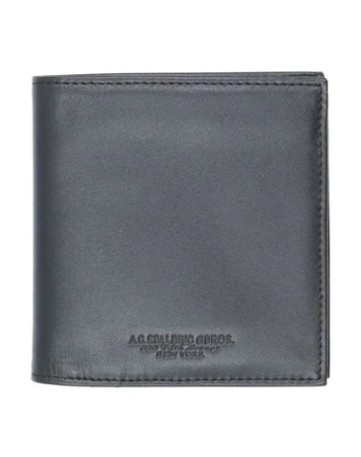 A.g. Spalding & Bros. 520 Fifth Avenue  New York Wallet In Dark Brown