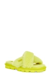 Ugg Fuzzette Genuine Shearling Slipper In Sulfur