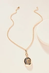 Alisa Michelle Designs Celestial Locket Necklace In Gold