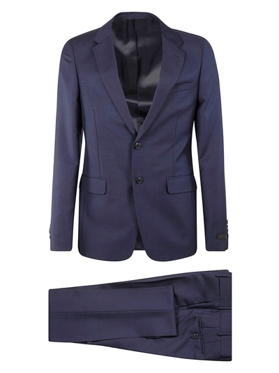 Prada Classic Suit In Navy