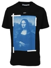 OFF-WHITE OFF WHITE MONA LISA GRAPHIC PRINT T-SHIRT,11668173