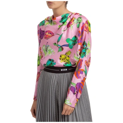 Msgm Lalle Shirt In Rosa