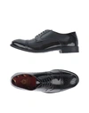 Base London Laced Shoes In Steel Grey