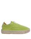 Abarca Espadrilles In Light Green