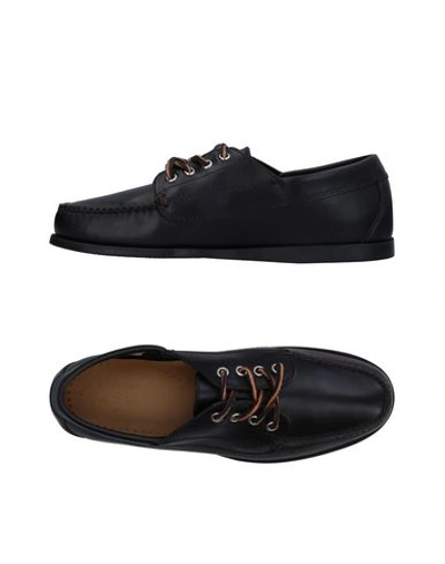 G.h. Bass & Co Laced Shoes In Black