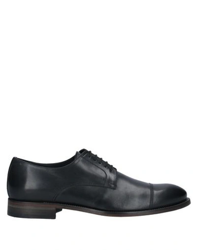J.wilton Lace-up Shoes In Black