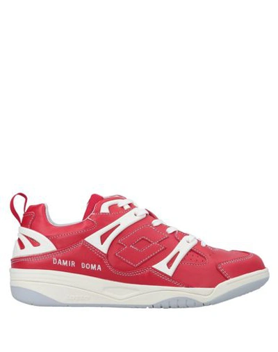 Damir Doma X Lotto Sneakers In Red
