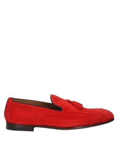 Doucal's Loafers In Red