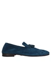 Andrea Ventura Firenze Loafers In Pastel Blue