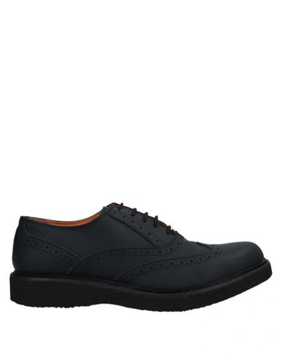 6 Punto 9 Lace-up Shoes In Black