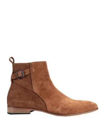 Stefano Bonfiglioli Ankle Boots In Camel