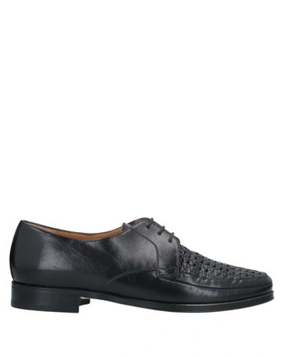 Adriano Giorgi Laced Shoes In Black