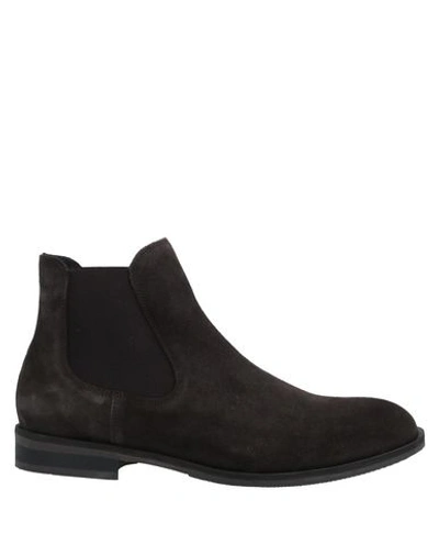Selected Homme Ankle Boots In Steel Grey