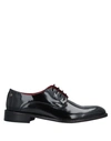 Base London Laced Shoes In Black