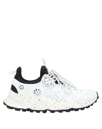 Flower Mountain Sneakers In White