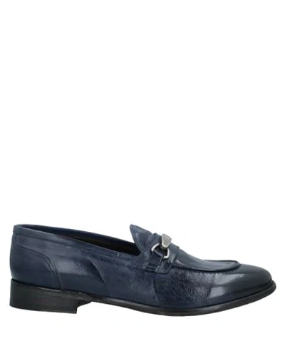 Jp/david Loafers In Dark Blue