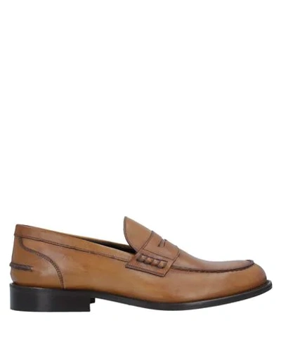 L&g Loafers In Tan