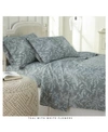 Southshore Fine Linens Ultra-soft Floral Or Solid 4-piece Sheet Set In Teal