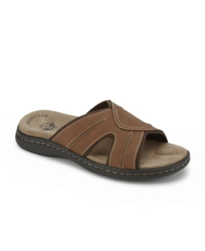 Dockers Men's Sunland Slide Sandal Men's Shoes In Rust