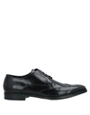 Paolo Da Ponte Laced Shoes In Black