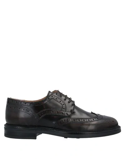 Bruno Verri Lace-up Shoes In Brown