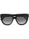Jimmy Choo Jill Tinted Sunglasses In Black