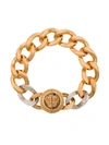 Versace Chain-link Medusa Detail Bracelet In Gold