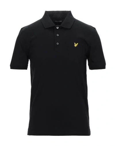 Lyle & Scott Plain Polo Shirt True Black