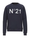 N°21 Sweatshirts In Dark Blue