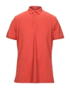 Beaucoup , Polo Shirts In Rust