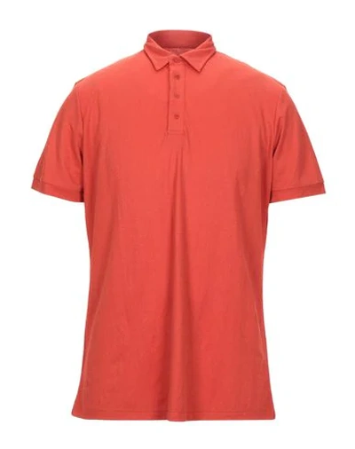 Beaucoup , Polo Shirts In Rust