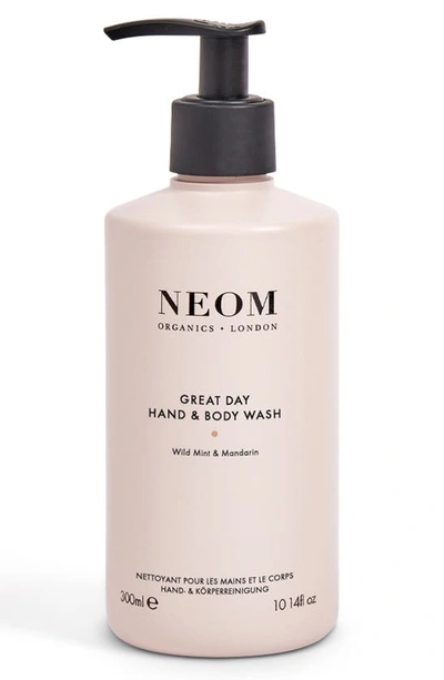 Neom Great Day Hand & Body Wash, 10.14 oz