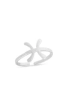 Sterling Forever Zodiac Ring In Silver Pisces
