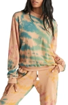 STRUT THIS JONES TIE DYE SWEATSHIRT,223JMJP