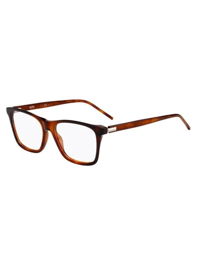 Hugo Boss Womens Multicolor Metal Glasses In Havana