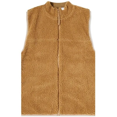 Apc A.p.c  Cardigan Gilet Colour: Camel In Brown