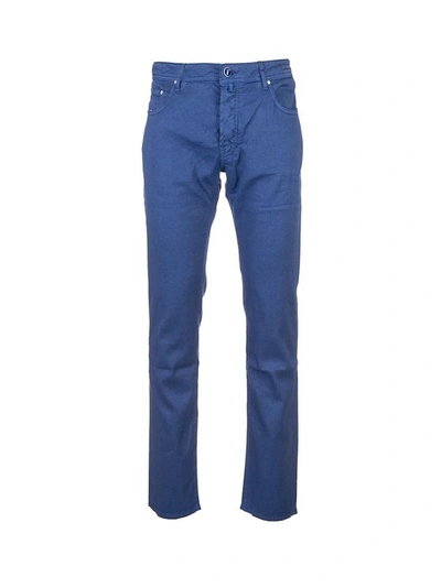 Jacob Cohen Men's J688comf01360s857 Blue Cotton Jeans - Atterley