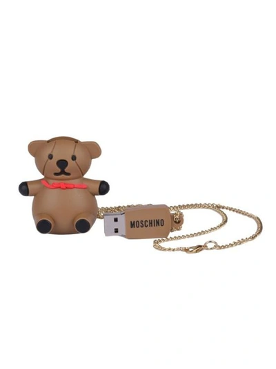 Moschino Women's B77128303145 Brown Polyamide Necklace