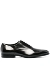 CESARE PACIOTTI LEATHER OXFORD SHOES