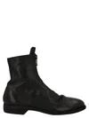 Guidi 20mm 210 Zip-up Leather Ankle Boots In Black