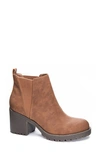 Dirty Laundry Levi Lug Sole Bootie In Walnut