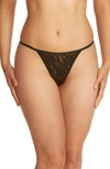 HANKY PANKY HI RISE LACE G-STRING THONG,482074