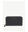 GIVENCHY Grained leather zip-around wallet