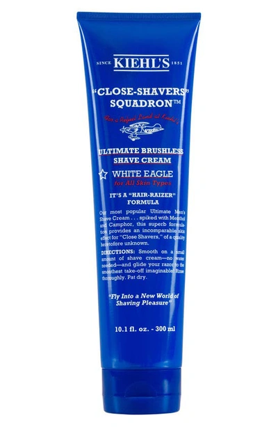 KIEHL'S SINCE 1851 WHITE EAGLE ULTIMATE BRUSHLESS SHAVE CREAM, 10.15 OZ,S10909