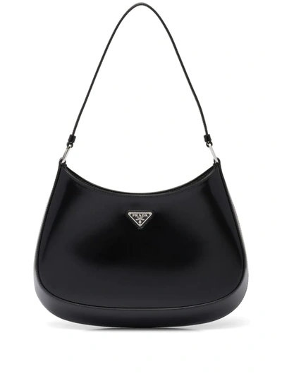 Prada Cleo Shoulder Bag In Schwarz