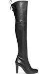 STUART WEITZMAN Highland leather over-the-knee boots