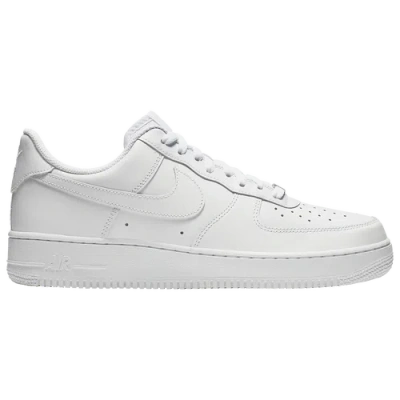 Nike Man Sneakers White Size 8.5 Leather In Animal Print
