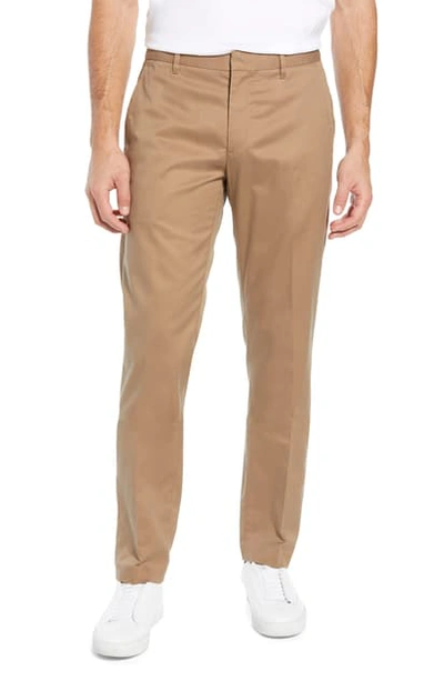 Bonobos Weekday Warrior Athletic Stretch Dress Pants In Khaki Tan