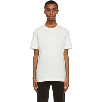 The Row Luke Regular Cotton Jersey T-shirt In White